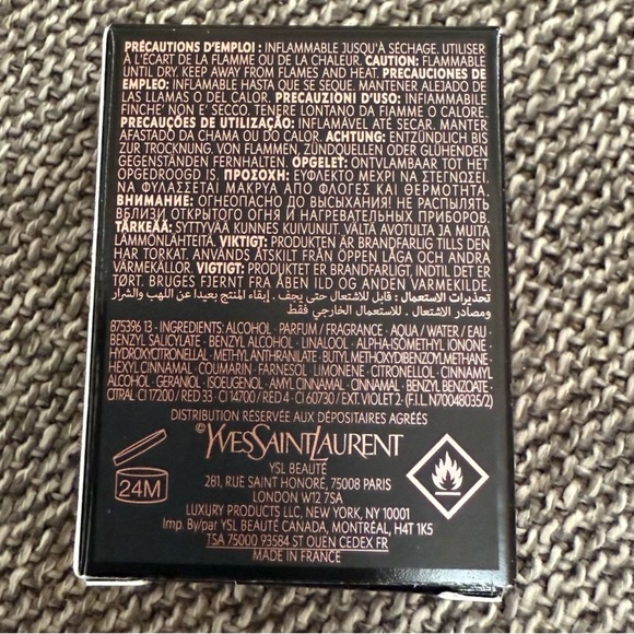 Yves Saint Laurent Black Opium Eau de Parfum Glitter Miniature Travel Size 7.5ml - Picture 8 of 12